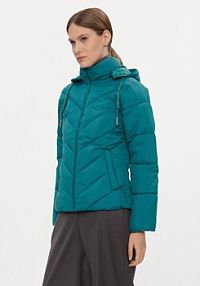 Kurtka puchowa Silvian Heach zielona damska Zimowa