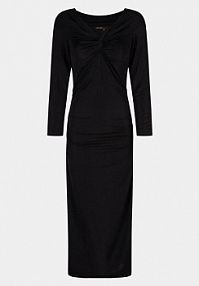 Sukienka koktajlowa Marc Aurel czarna 