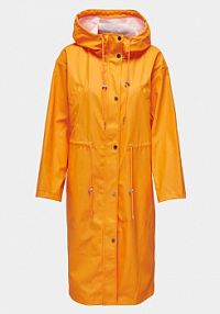 Kurtka przeciwdeszczowa ONLY pomarańczowa 