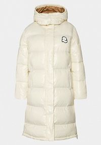 Kurtka puchowa Invicta biała damska Płaszcz zimowy