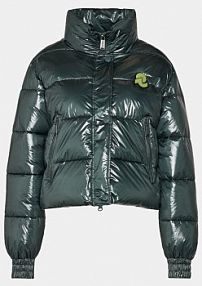 Kurtka puchowa Invicta zielona damska Zimowa
