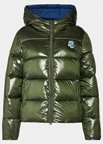 Kurtka puchowa Invicta zielona damska 