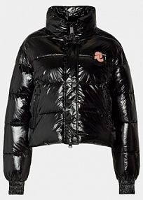 Kurtka puchowa Invicta czarna damska Zimowa