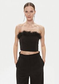 Top Imperial czarny damski 