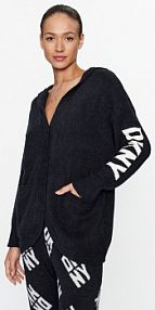 Kardigan DKNY czarny 