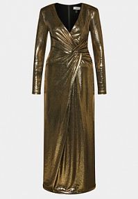 Sukienka wieczorowa Nissa złota 
