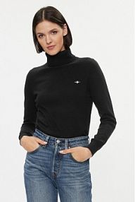 Golf Gant czarny damski 