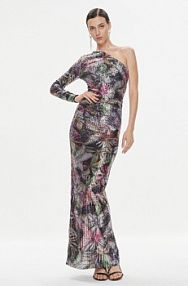 Sukienka wieczorowa Just Cavalli wielokolorowa 