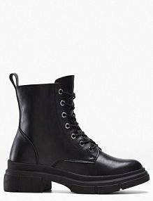 Botki sznurowane Tamaris  damskie Bonprix