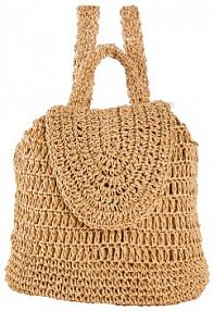 Plecak słomkowy  damski Bonprix