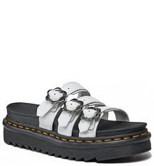 Klapki Dr. Martens białe damskie