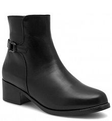 Botki na obcasie Go Soft czarne