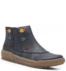 Botki Rieker granatowe damskie