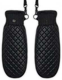 Rękawiczki skórzane EMU Australia czarne