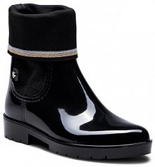 Kalosze Tommy Hilfiger czarne damskie