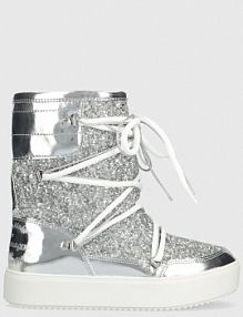 Śniegowce Chiara Ferragni  srebrne damskie CF3257.004