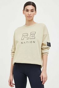 Bluza przez głowę P.E Nation  beżowa 23PE1F130