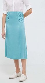 Spódnica midi Boss  zielona 50508440