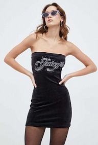 Sukienka mini Juicy Couture  czarna JCBED223805.1
