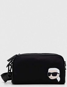 Saszetka na ramię Karl Lagerfeld  czarna damska 236M3086