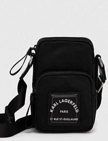 Saszetka na ramię Karl Lagerfeld  czarna damska 240M3223