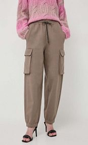 Spodnie dresowe Miss Sixty  brązowe damskie 6T4PJ1330000