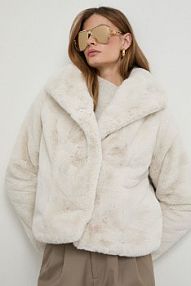 Kurtka przejściowa Morgan  beżowa damska GEDOU.IVOIRE