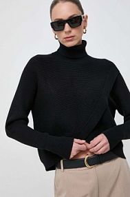 Golf Morgan  czarny damski MISS.NOIR