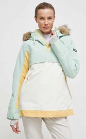 Kurtka narciarska Roxy  zielona ERJTJ03452