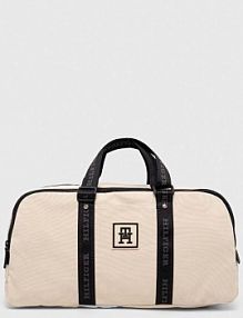 Torba weekendowa Tommy Hilfiger  beżowa AW0AW15729