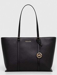Torebka shopperka MICHAEL Michael Kors  czarna 30R4G1LT3L