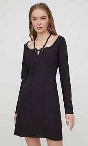 Sukienka mini HUGO  czarna 50508590