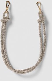 Pasek na ramię z karabińczykiem Weat srebrny damski EAN WE00202307