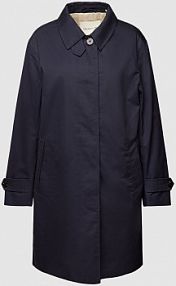 Trencz z wykładanym kołnierzem Gant granatowy EAN 4751114