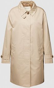 Trencz z wykładanym kołnierzem Gant beżowy EAN MTL Car Coat
