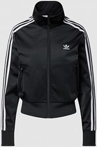 Kurtka treningowa z wyhaftowanym logo model FIREBIRD adidas Originals czarna damska EAN IL8764