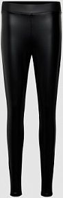 Legginsy z imitacji skóry model ELA Only czarne damskie EAN 15318555