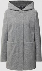 Krótki płaszcz z wpuszczanymi kieszeniami Gil Bret srebrny damski EAN 96136144