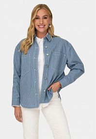 Koszula ONLY niebieska damska Merle 15312897  Loose Fit
