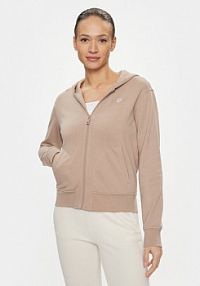 Bluza z kapturem Guess brązowa damska 