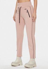 Spodnie dresowe Aeronautica Militare różowe damskie 