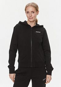 Bluza z kapturem Guess czarna damska 