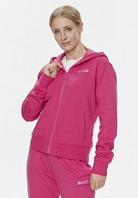 Bluza z kapturem Guess różowa damska 