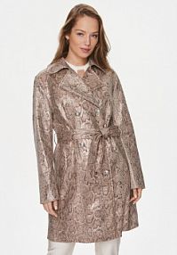 Trencz Guess brązowy 