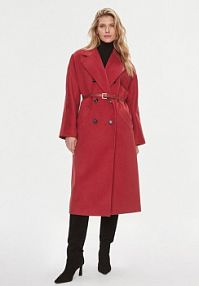 Płaszcz Imperial czerwony damski Przejściowy
