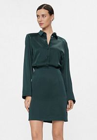 Sukienka IVY OAK zielona Koszulowa