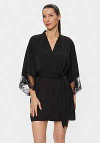 Szlafrok Bluebella czarny damski 