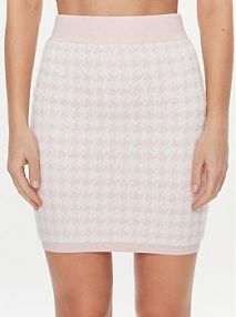 Spódnica mini Guess różowa 