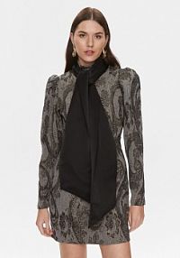 Sukienka koktajlowa Custommade szara 