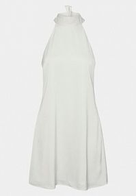 Sukienka koktajlowa YAS biała 
